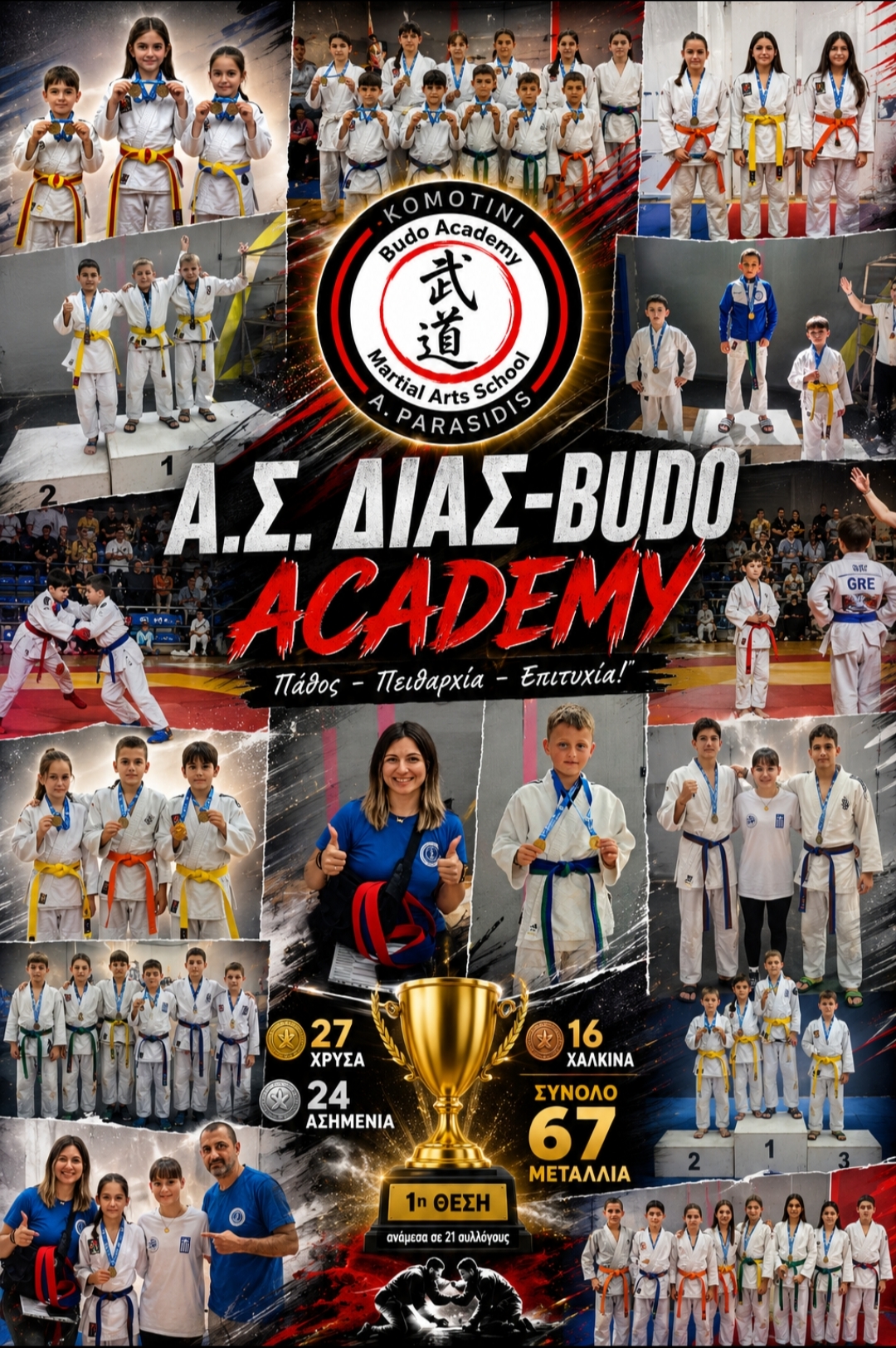 Με απόλυτη επιτυχία για τον Α.Σ. ΔΙΑΣ Budo Academy ολοκληρώθηκαν οι Διασυλλογικοί Αγώνες Ju-Jitsu στο ΔΑΚ Σταυρούπολης Με απόλυτη επιτυχία για τον Α.Σ. ΔΙΑΣ Budo Academy ολοκληρώθηκαν οι Διασυλλογικοί Αγώνες Ju-Jitsu στο ΔΑΚ Σταυρούπολης