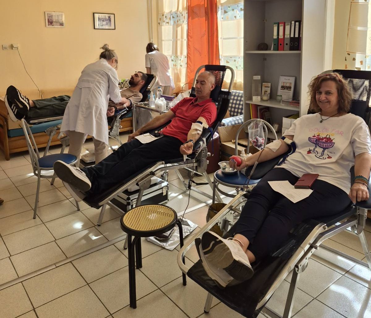Επιτυχής Ολοκλήρωση Δράσης Εθελοντικής Αιμοδοσίας στον Δήμο Μαρωνείας-Σαπών Επιτυχής Ολοκλήρωση Δράσης Εθελοντικής Αιμοδοσίας στον Δήμο Μαρωνείας-Σαπών