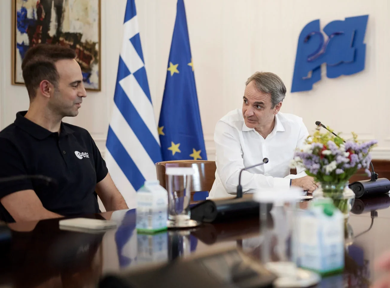 Πρώτη αποστολή Έλληνα αστροναύτη στον Διεθνή Διαστημικό Σταθμό-Σύσκεψη με τον πρωθυπουργό  στο Μαξίμου