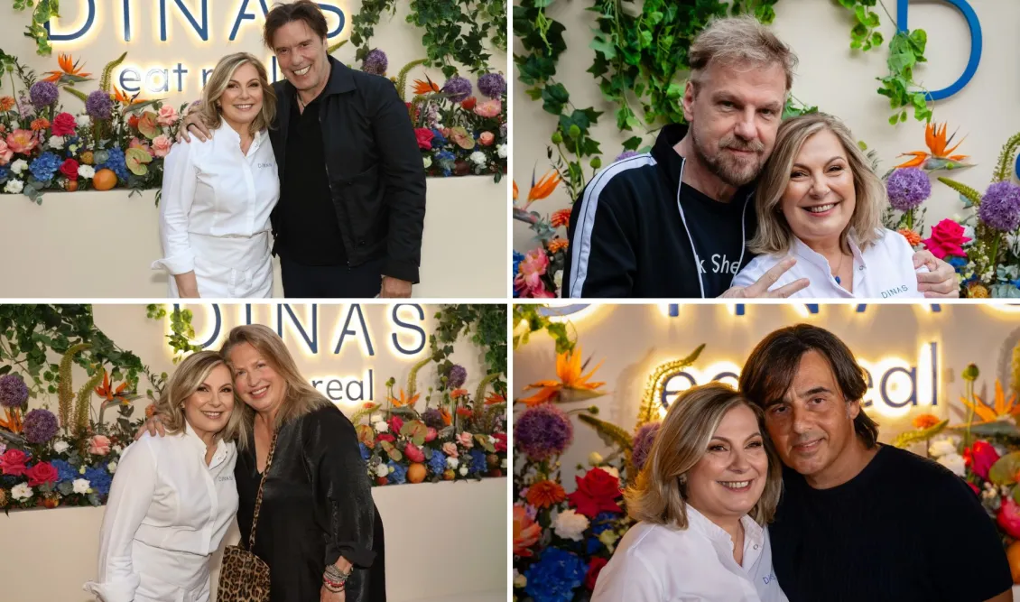 Σύσσωμη η showbiz στο λαμπερό opening της Ντίνας Νικολάου (fotos)