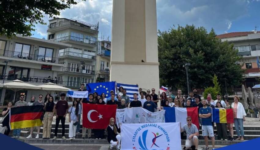 Πρόγραμμα κινητικότητας νέων Erasmus+διοργάνωσε ο  Σύλλογος Νεολαίας Κιμμερίων Ξάνθης, με τη φιλοξενία 45 νέων από 7 χώρες