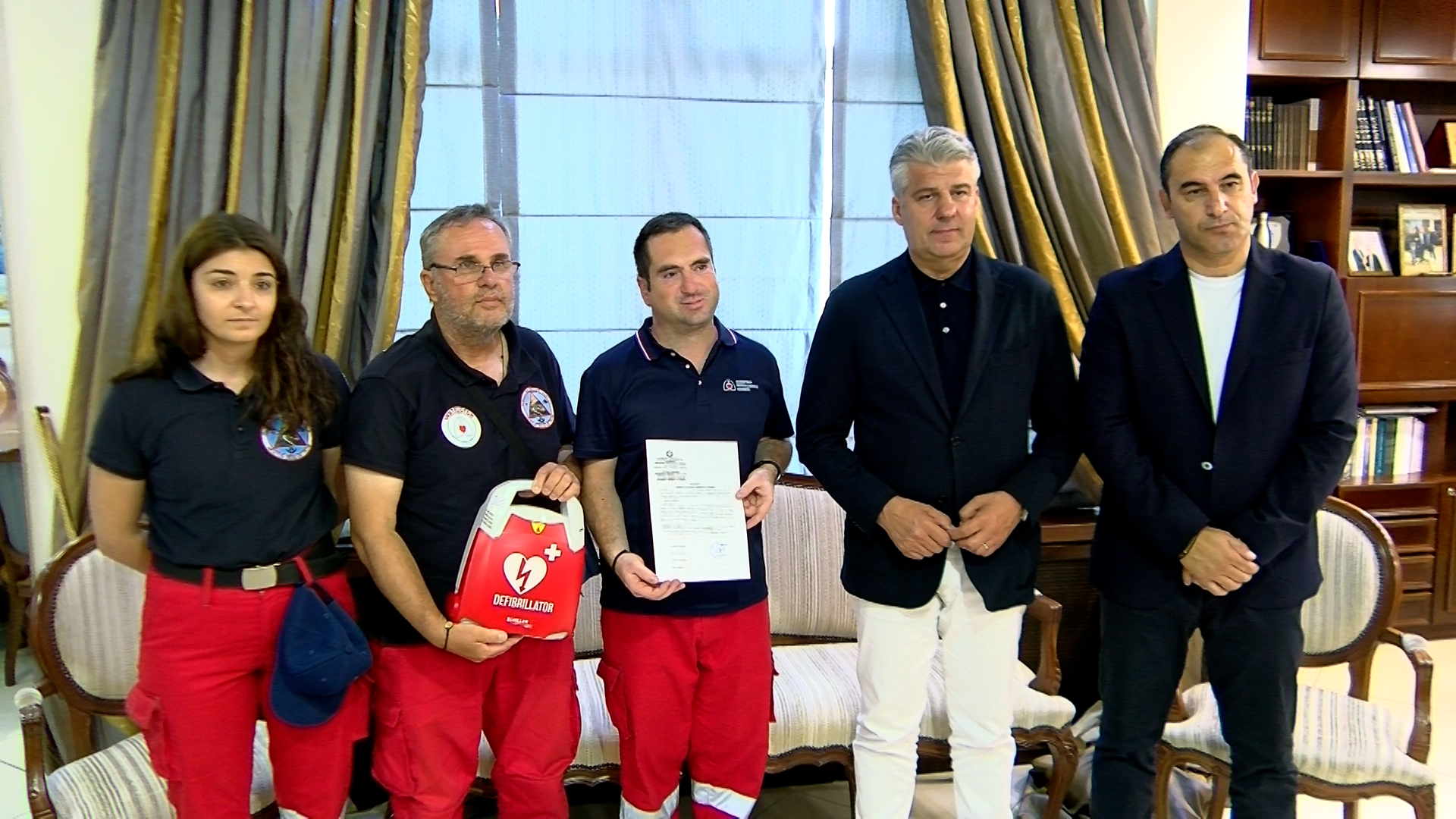 ΠΑΜΘ: Δωρεά ενός σύγχρονου αυτόματου εξωτερικού απινιδωτή στην Εθελοντική Διασωστική Ομάδα Νέστου ΠΑΜΘ: Δωρεά ενός σύγχρονου αυτόματου εξωτερικού απινιδωτή στην Εθελοντική Διασωστική Ομάδα Νέστου