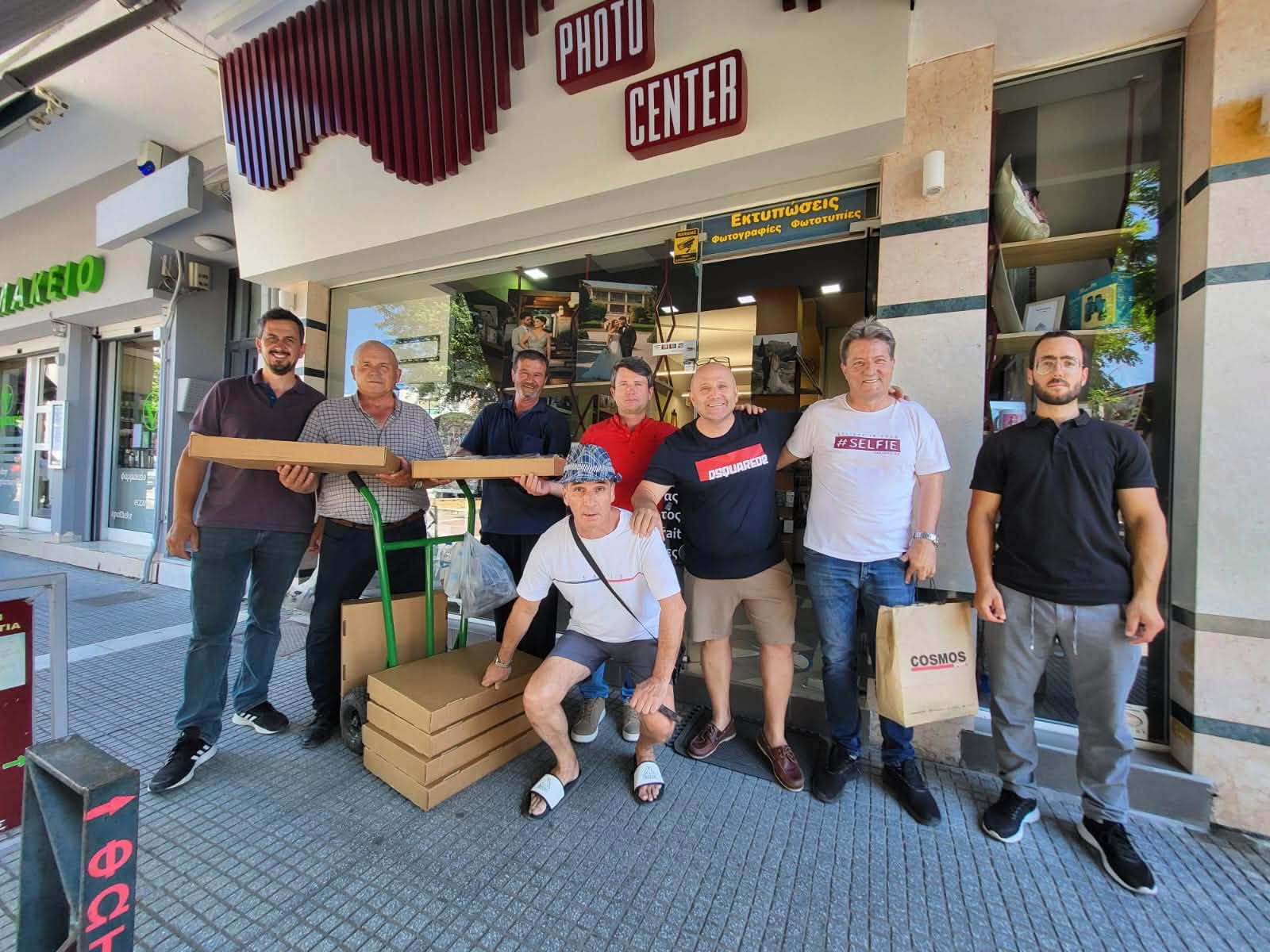 Προσφορά γλυκού “ασουρέ” από την ΔΕΕΠ Κομοτηνής στην αγορά της πόλης