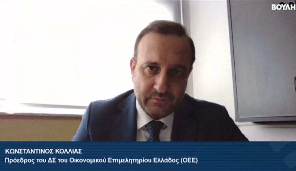 Κων. Κόλλιας: Πρόταση για ρήτρα 20ετούς σταθερού φορολογικού καθεστώτος για την επαγγελματική ασφάλιση