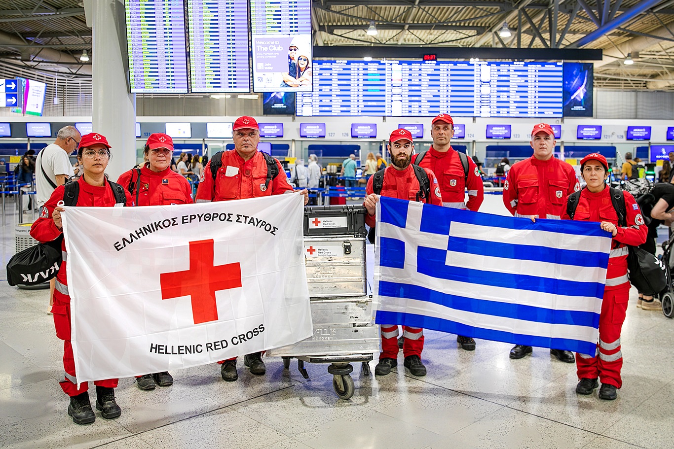 Ελληνικός Ερυθρός Σταυρός: Αναχώρησε το κλιμάκιο εθελοντών Σαμαρειτών – Διασωστών για την σεισμόπληκτη Βενεζουέλα Ελληνικός Ερυθρός Σταυρός: Αναχώρησε το κλιμάκιο εθελοντών Σαμαρειτών – Διασωστών για την σεισμόπληκτη Βενεζουέλα