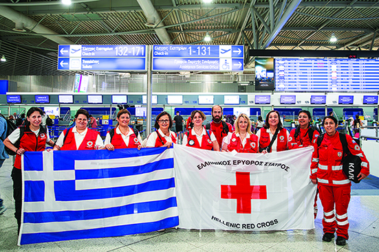 Ο Ελληνικός Ερυθρός Σταυρός απέστειλε νέο επταμελές κλιμάκιο με νοσηλευτικό προσωπικό στις σεισμόπληκτες περιοχές της Βενεζουέλας