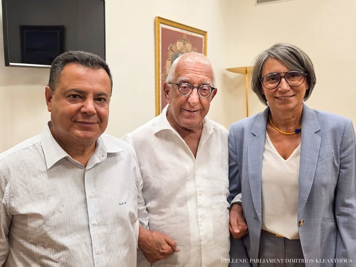 Εθιμοτυπική συνάντηση της εκλεγείσας Πρυτάνεως του ΔΠΘ Καθηγήτριας Μαρίας Μιχαλοπούλου με τον Πρόεδρο της Βουλής των Ελλήνων, Νικήτα Κακλαμάνη Εθιμοτυπική συνάντηση της εκλεγείσας Πρυτάνεως του ΔΠΘ Καθηγήτριας Μαρίας Μιχαλοπούλου με τον Πρόεδρο της Βουλής των Ελλήνων, Νικήτα Κακλαμάνη