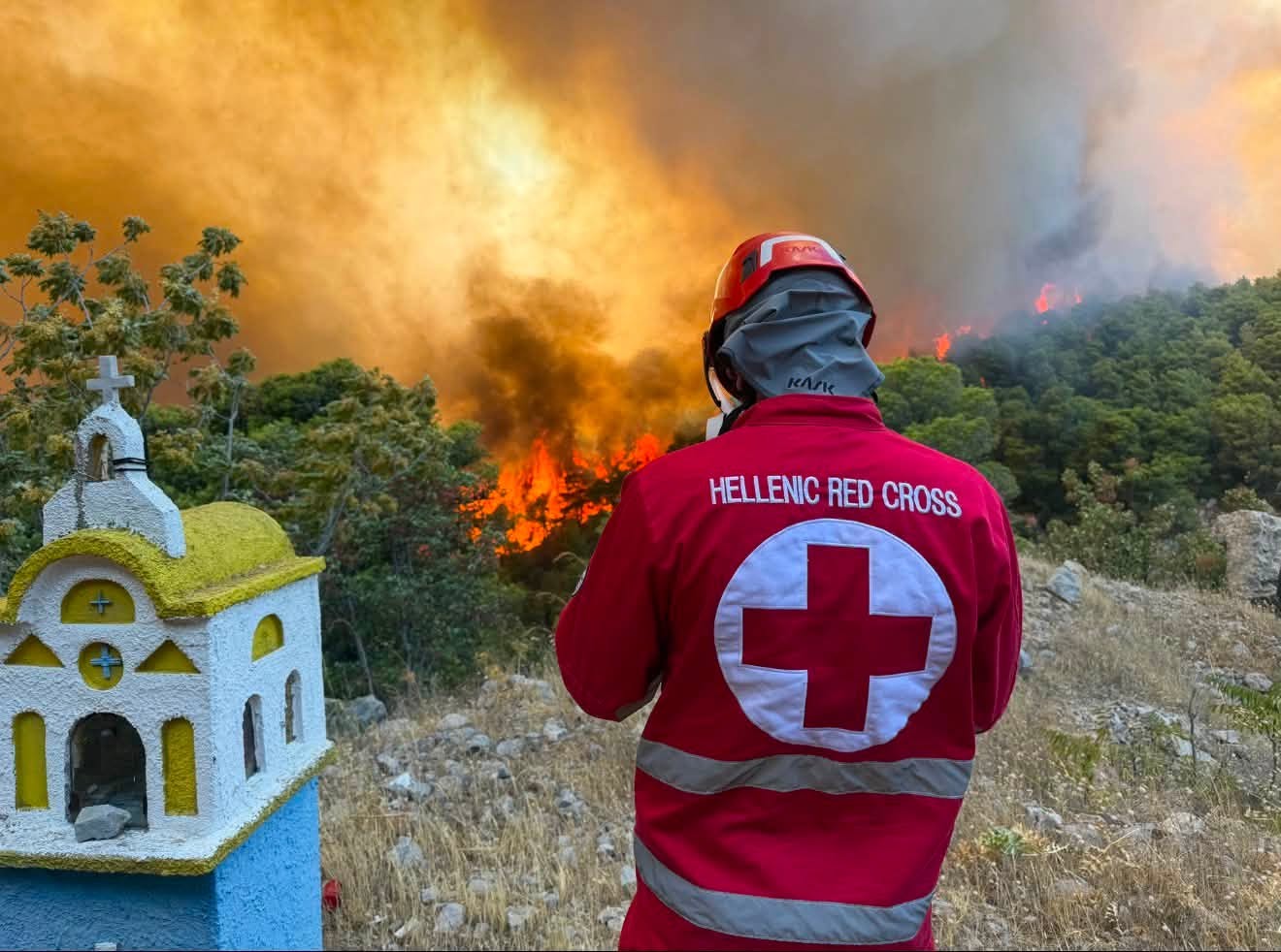 O Ελληνικός Ερυθρός Σταυρός καλεί για οικονομική ενίσχυση προς τους πυρόπληκτους O Ελληνικός Ερυθρός Σταυρός καλεί για οικονομική ενίσχυση προς τους πυρόπληκτους