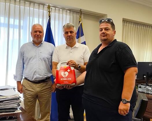 Ένας απινιδωτής στον Αθλητικό Σκοπευτικό Όμιλο «Ωρίων» Κομοτηνής Ένας απινιδωτής στον Αθλητικό Σκοπευτικό Όμιλο «Ωρίων» Κομοτηνής