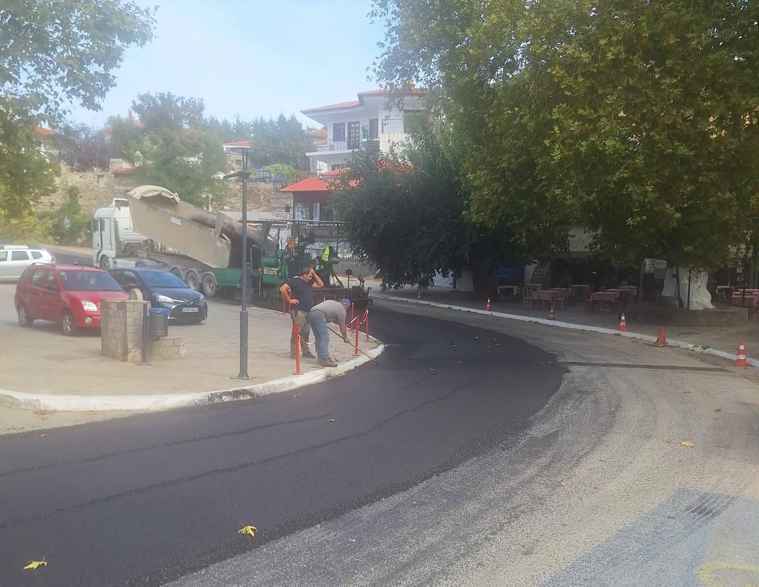 Η ΠΑΜΘ-ΠΕ Ροδόπης αναβαθμίζει το οδικό δίκτυο εντός του οικισμού της Μαρώνειας