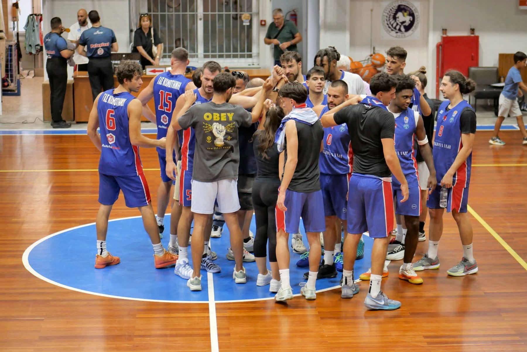 Διέλυσε με το απίστευτο 153-50 τον Πανσερραϊκό σε φιλικό αγώνα ο ΓΑΣ Κομοτηνή ! Διέλυσε με το απίστευτο 153-50 τον Πανσερραϊκό σε φιλικό αγώνα ο ΓΑΣ Κομοτηνή !